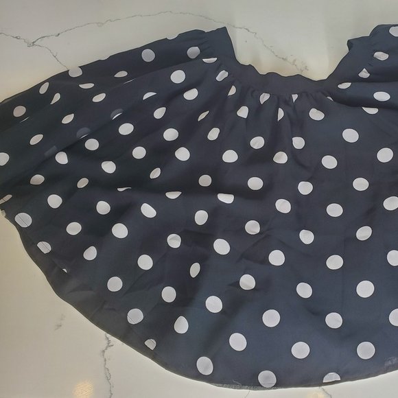 Flowy Guess Polka Dot Skirt - Picture 1 of 7